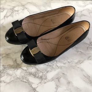 Salvatore Ferragamo Varina Patent Flat